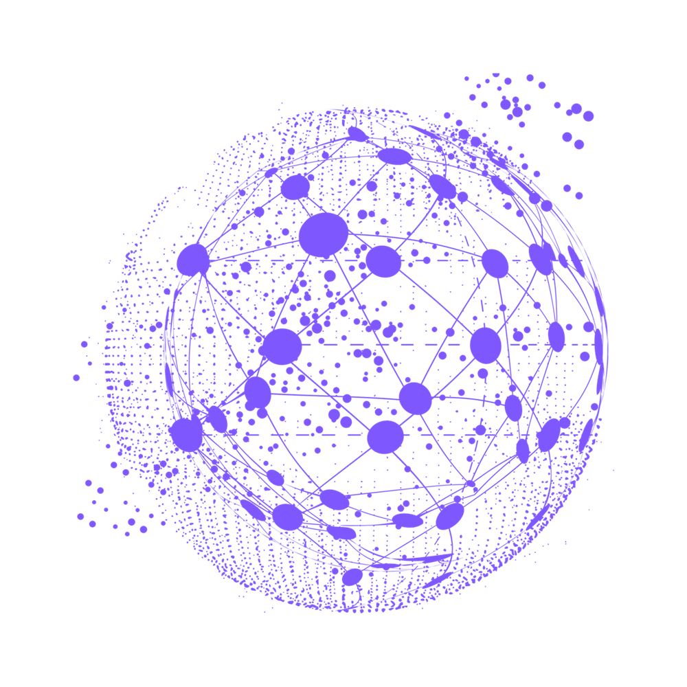Network Mesh Elements Orbiting the Globe